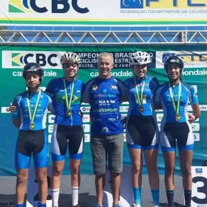 Ciclismo de Rolândia conquista 4 medalhas no Campeonato Brasileiro