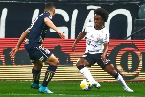 Corinthians arrasador contra o Santos