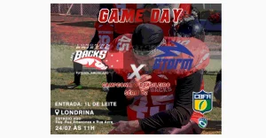 Londrina disputa Campeonato Brasileiro de Futebol Americano no domingo