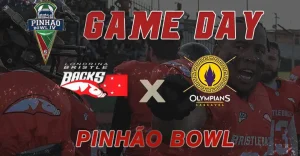 Hoje tem final do Paranaense de Futebol Americano