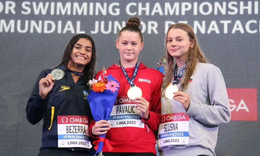 Garotada fazendo história na natação