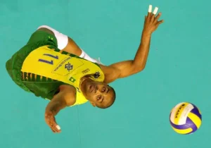 Mais um pouco e eu virava jogador de vôlei da Seleção