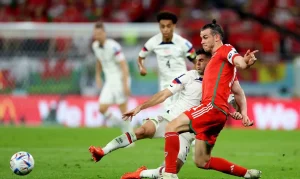 Gales empata com EUA e faz história