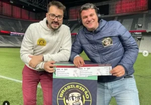 Morica. Do Esporte com o Cabral para a parceria com Casemiro, na Copa do Mundo