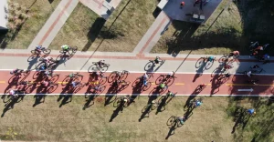 Pedalada turística em Londrina