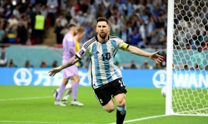 Foi sofrido, mas Messi coloca Argentina na próxima fase