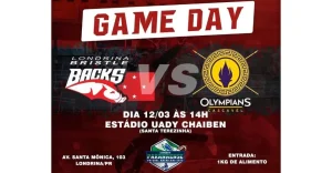 Londrina Bristlebacks estreia no Paranaense de Futebol Americano