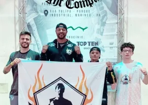 Kickboxing de Londrina arrasa no Paranaense