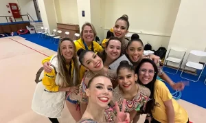 Brasil leva ouro inédito em etapa da Copa do Mundo de Ginástica Rítmica