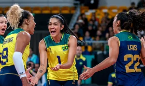 Seleção feminina de vôlei atropela a Argentina
