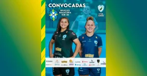Duas jogadoras do Londrina Futsal são convocadas para a seleção brasileira sub-20