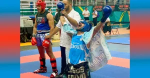 Belarmino conquista o tricampeonato no Pan-Americano de Kickboxing