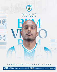Londrina apresenta dois reforços: Quirino e Wellington Manzoli