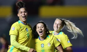 Seleção Brasileira feminina de futebol goleia e garante vaga para a Olimpíada de Los Angeles