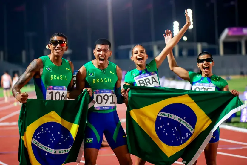 Atletas do Londrina Atletismo conquistam medalha de ouro no Pan-Americano Junior