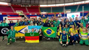 Guilherme Belarmino conquista tricampeonato no Sul-Americano de Kickboxing