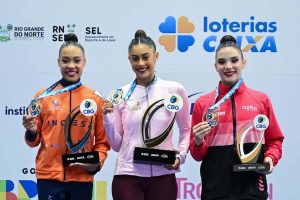 Paranaense Bárbara Domingos conquista o primeiro lugar individual geral no Brasileiro de Ginástica Rítmica