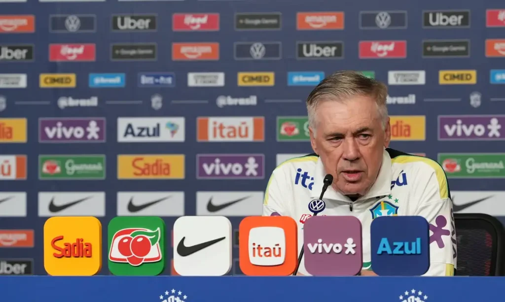 Ancelotti fará novos testes contra o Egito