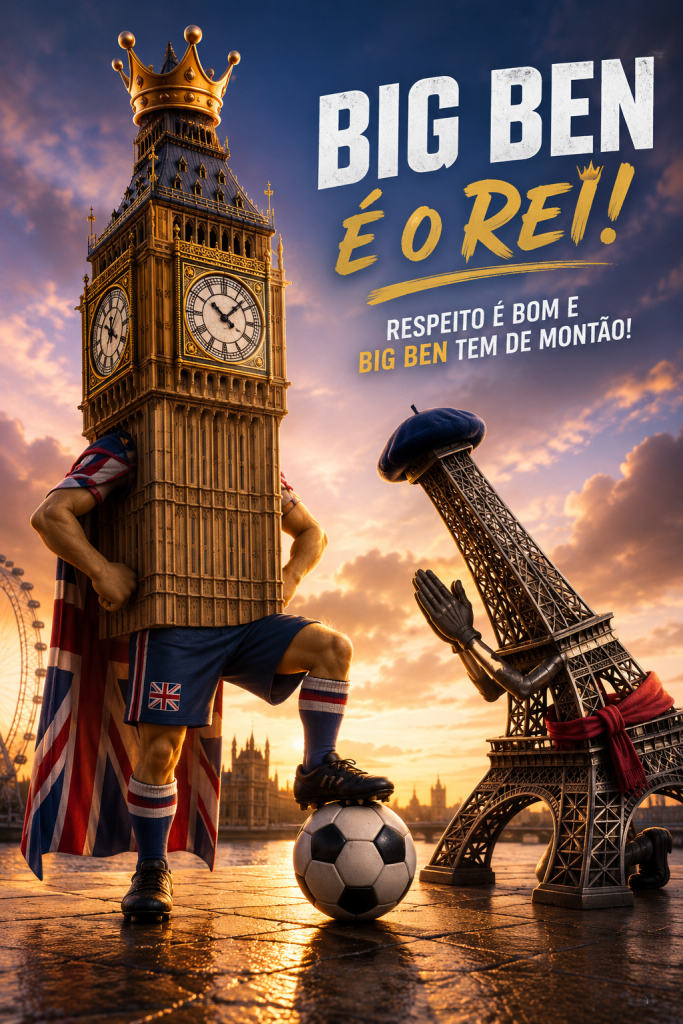 O Dia em que o Big Ben Dobrou a Torre Eiffel